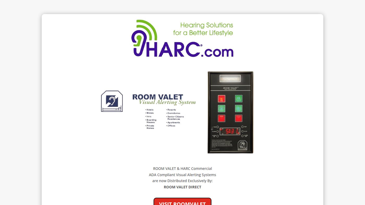 The home page of harc.com