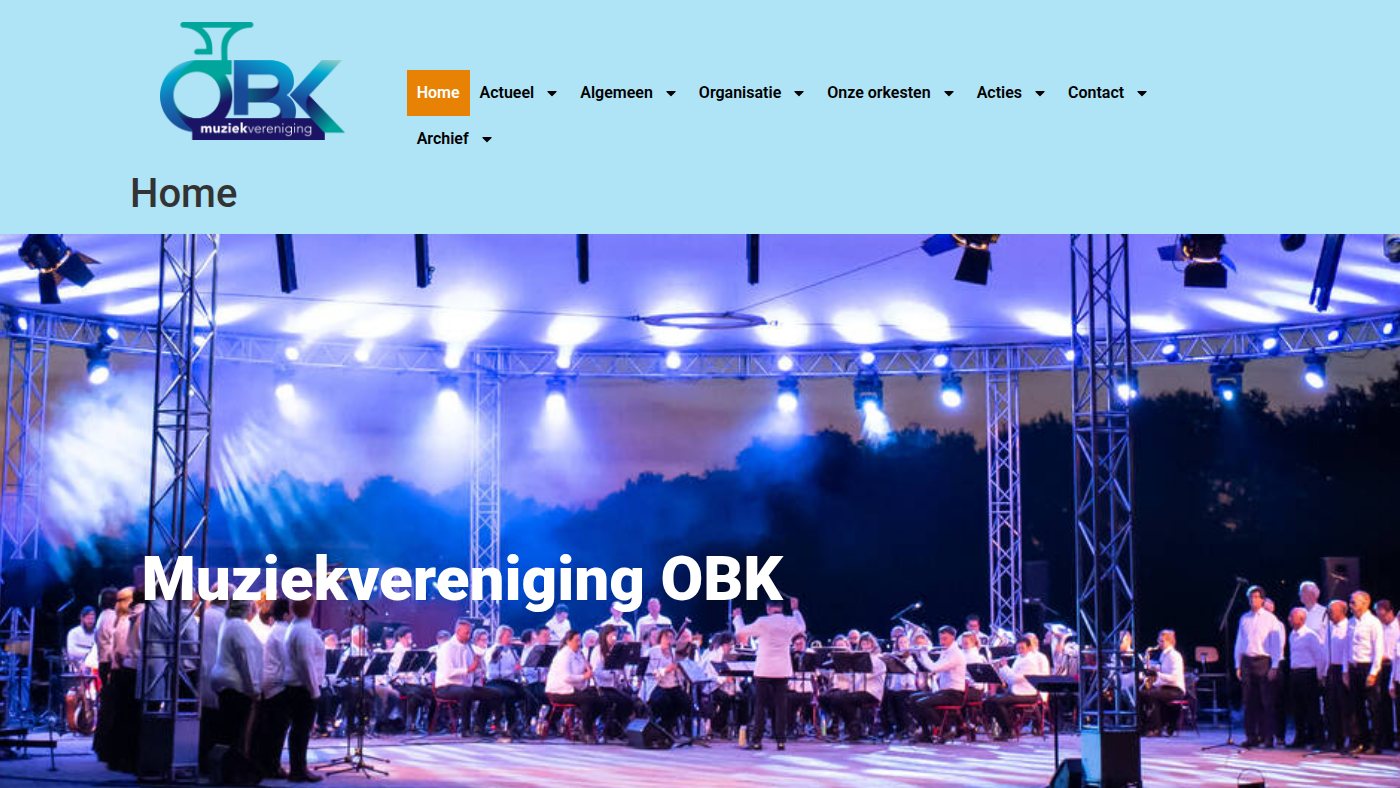 The home page of harmonieobk.nl