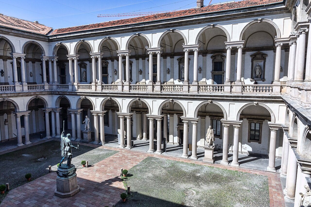 Pinacoteca di Brera, největší galerie umění ve městě
