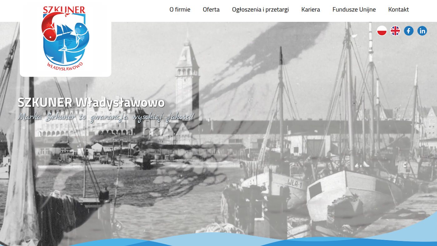 The home page of szkuner.pl