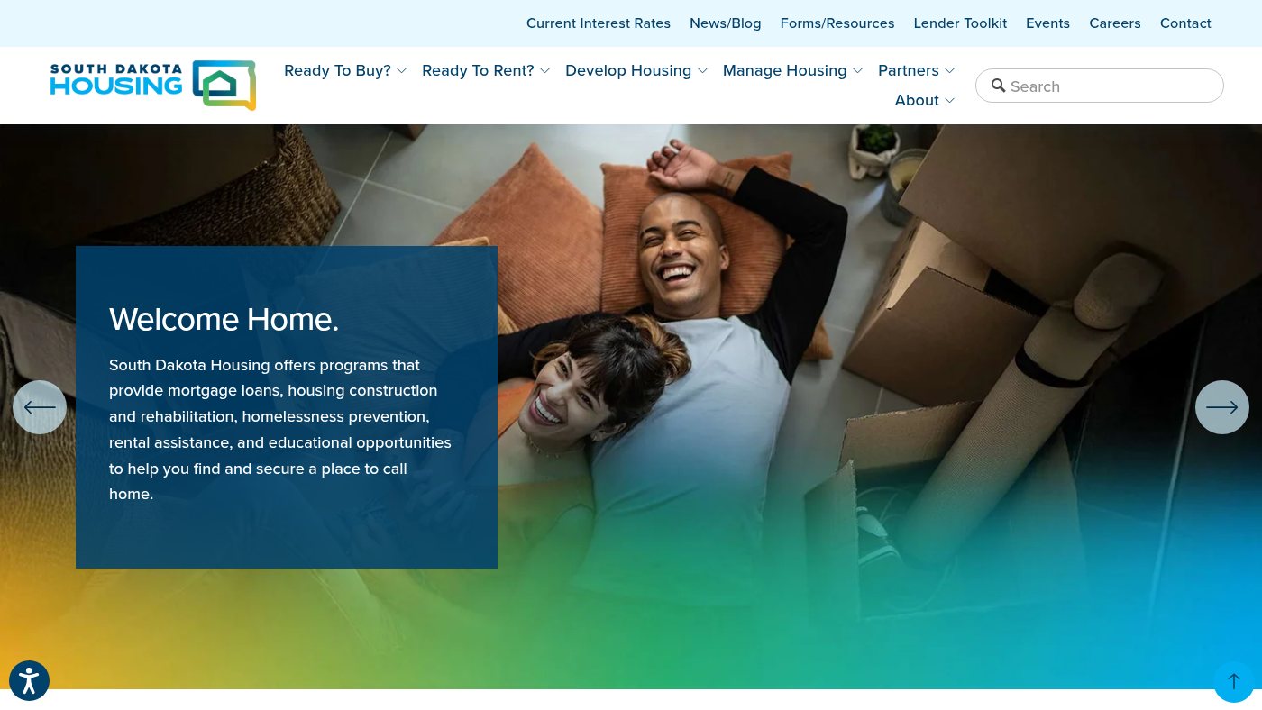 The home page of sdhousing.org