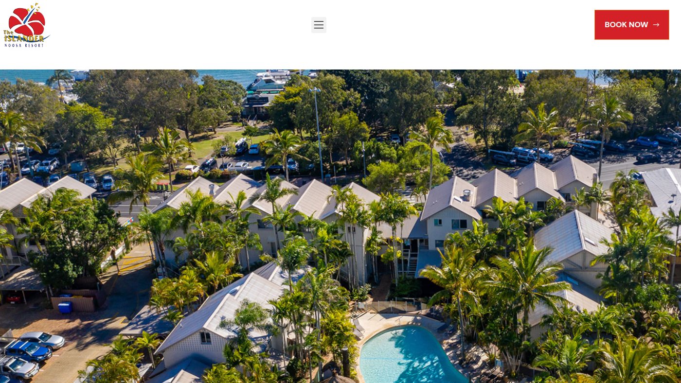 The home page of islandernoosa.com.au