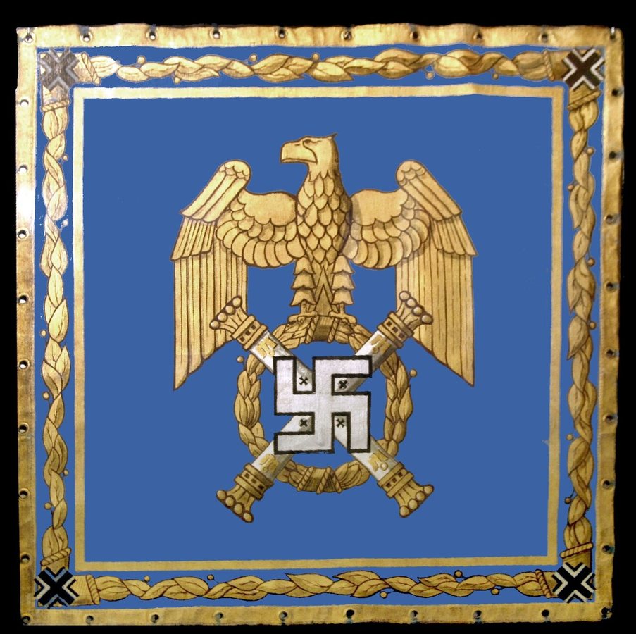 Standard on display at the Musée de la Guerre in Les Invalides, Paris