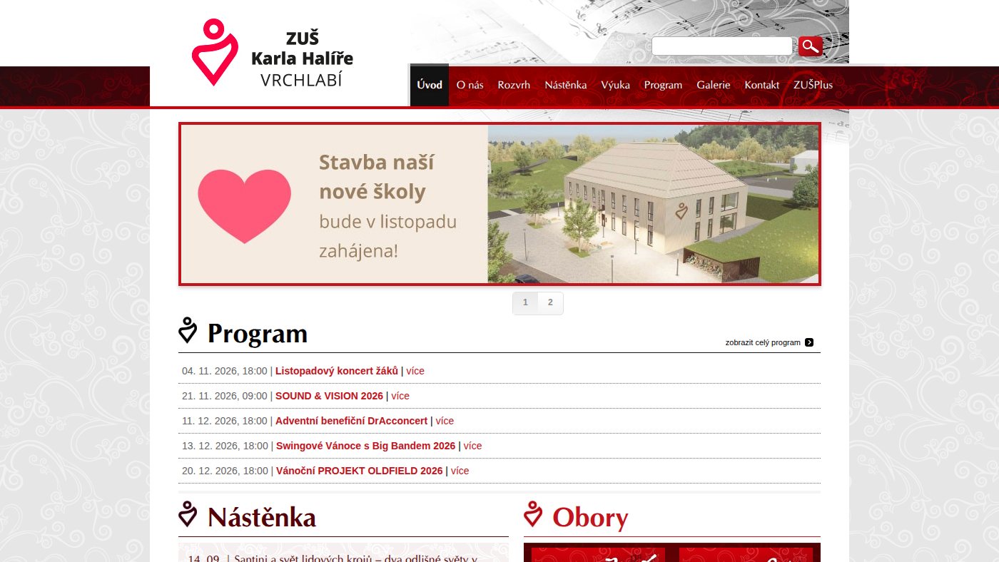 The home page of zus-vrchlabi.cz