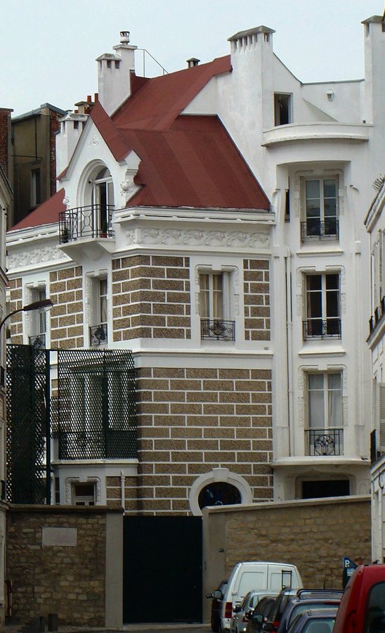 Dalida's house on rue d'Orchampt in Montmartre, Paris