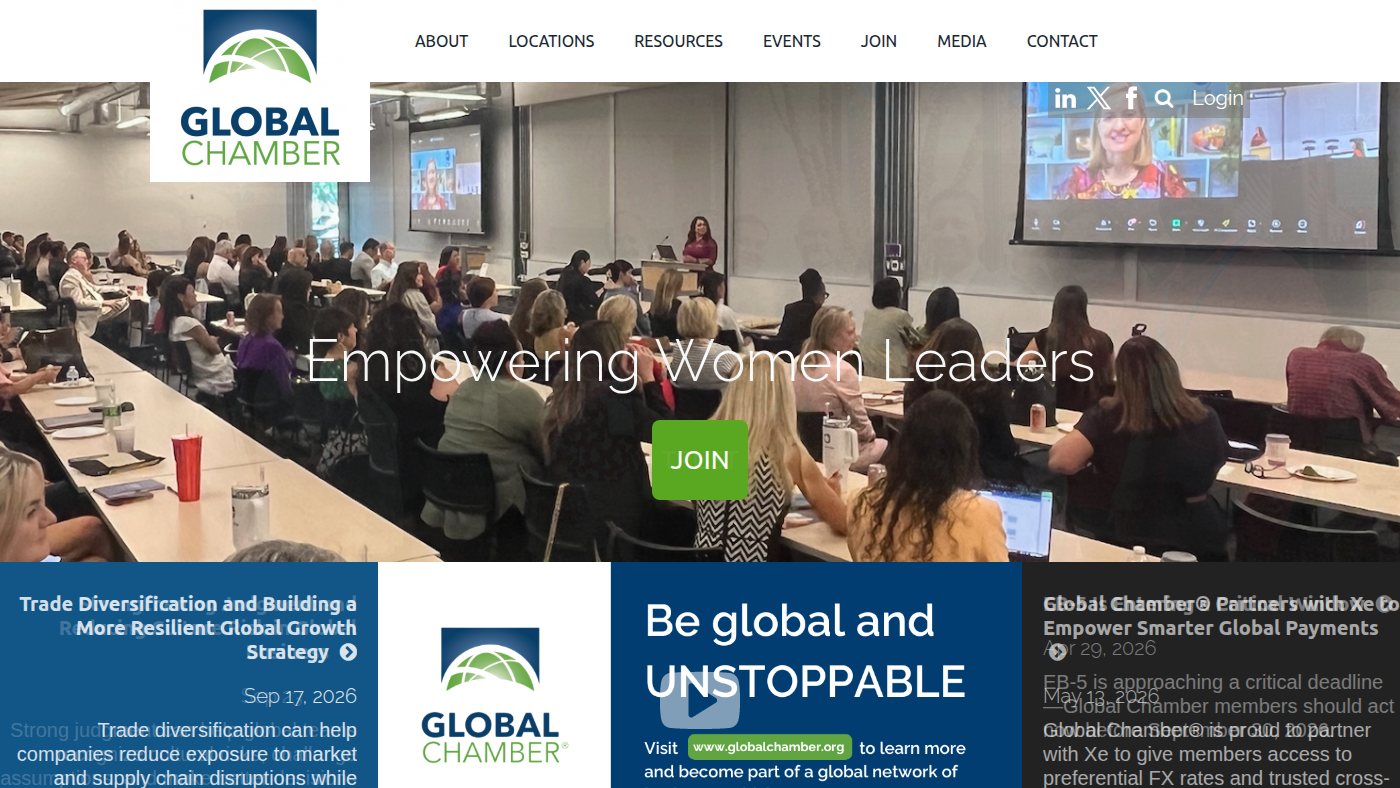 The home page of globalchamber.org