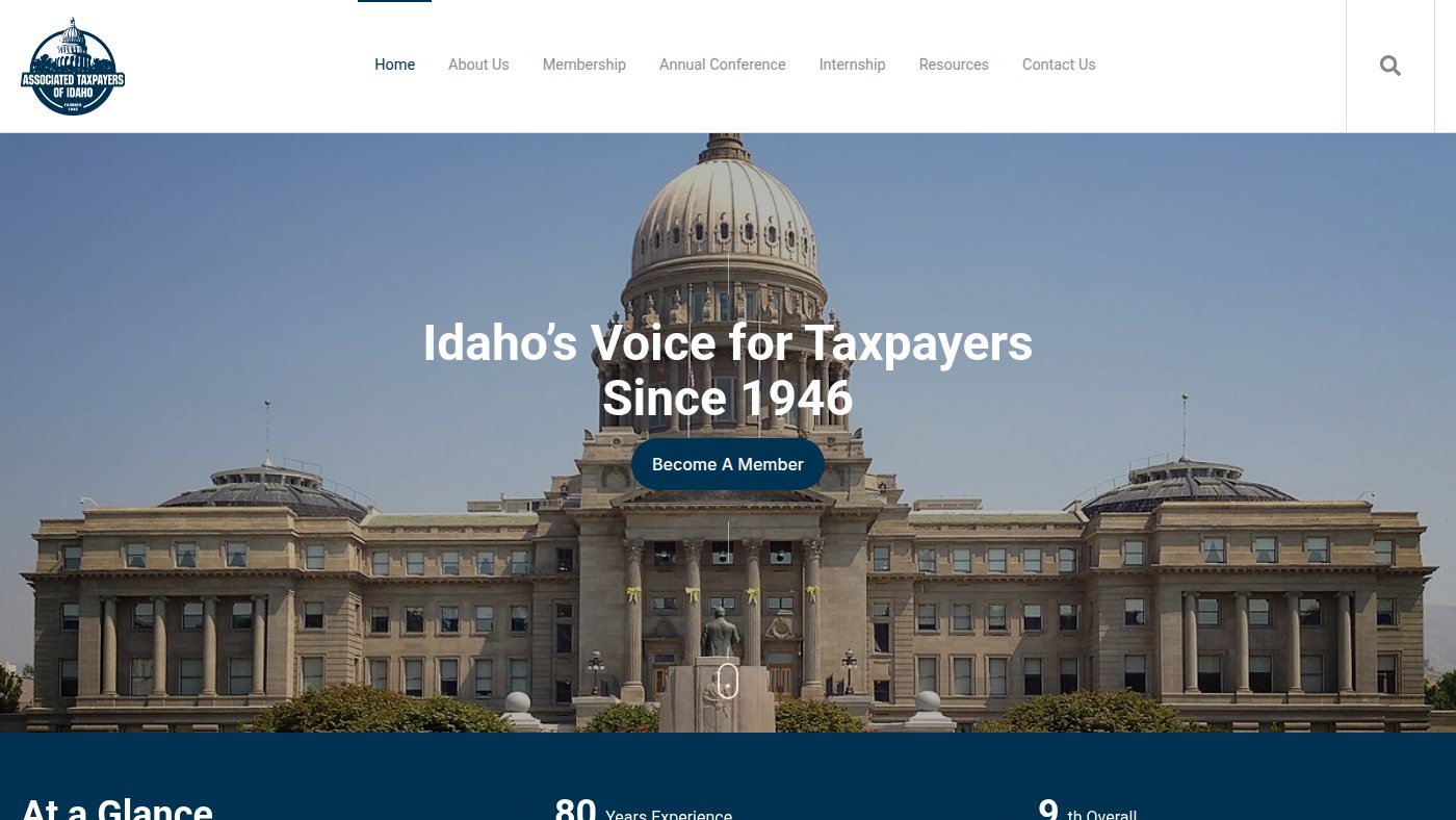 The home page of ati-taxinfo.com