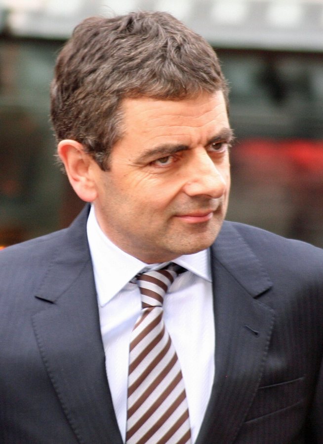 Rowan Atkinson alla prima di Mr. Bean's Holiday a Leicester Square a Londra (2007)