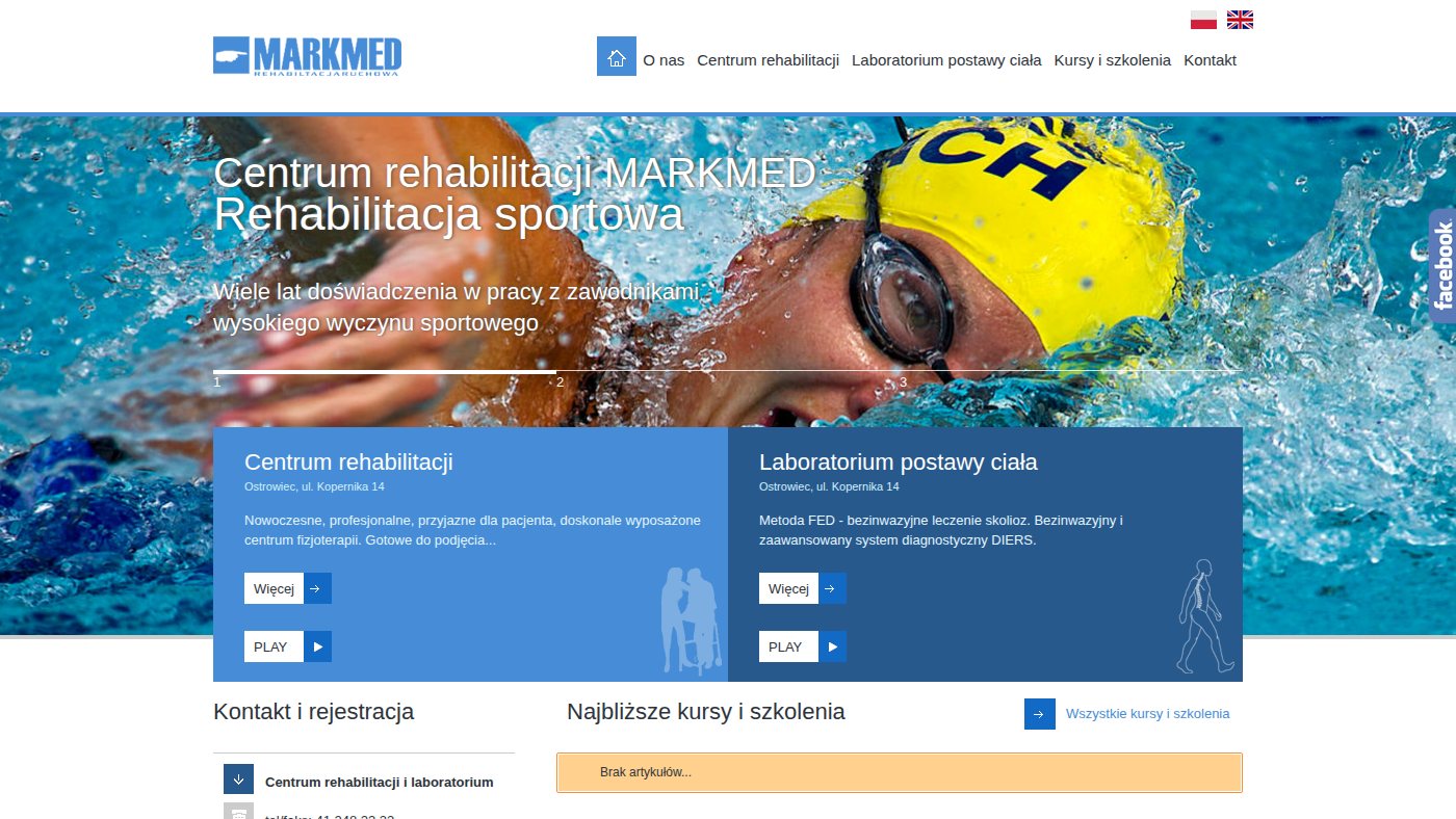 The home page of markmed.pl