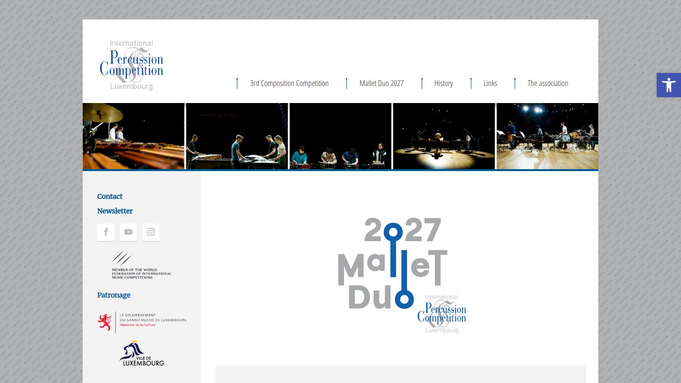 The home page of ipcl.lu