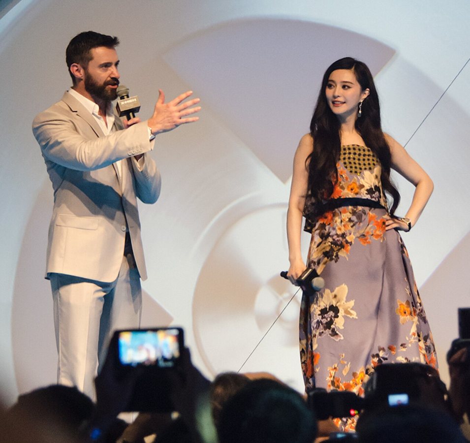 Fan et Hugh Jackman à l'avant-première de X-Men : Days of Future Past en 2014