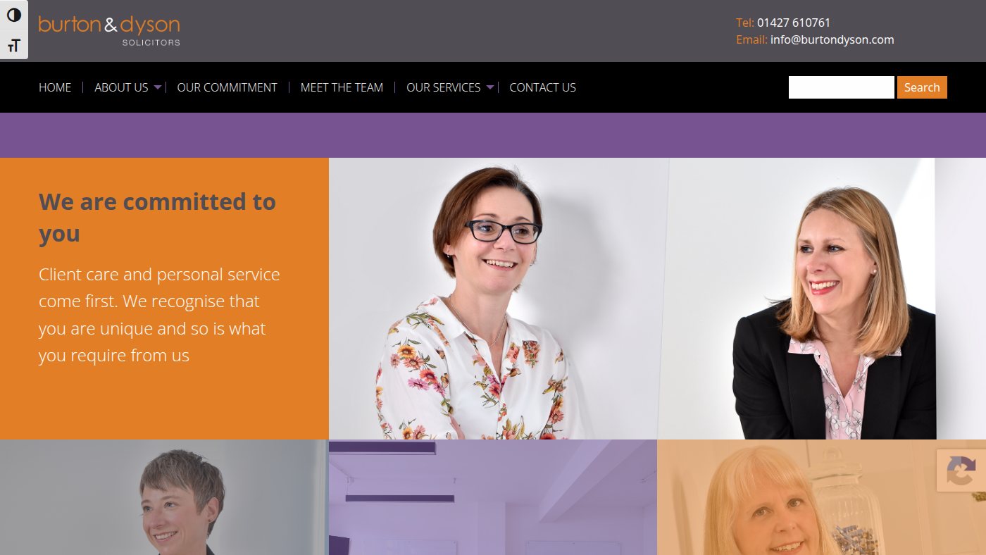 The home page of burtondyson.com