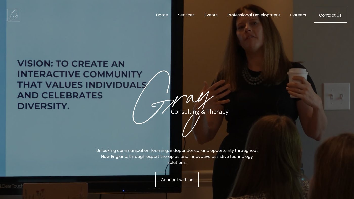 The home page of grayconsultingnh.com