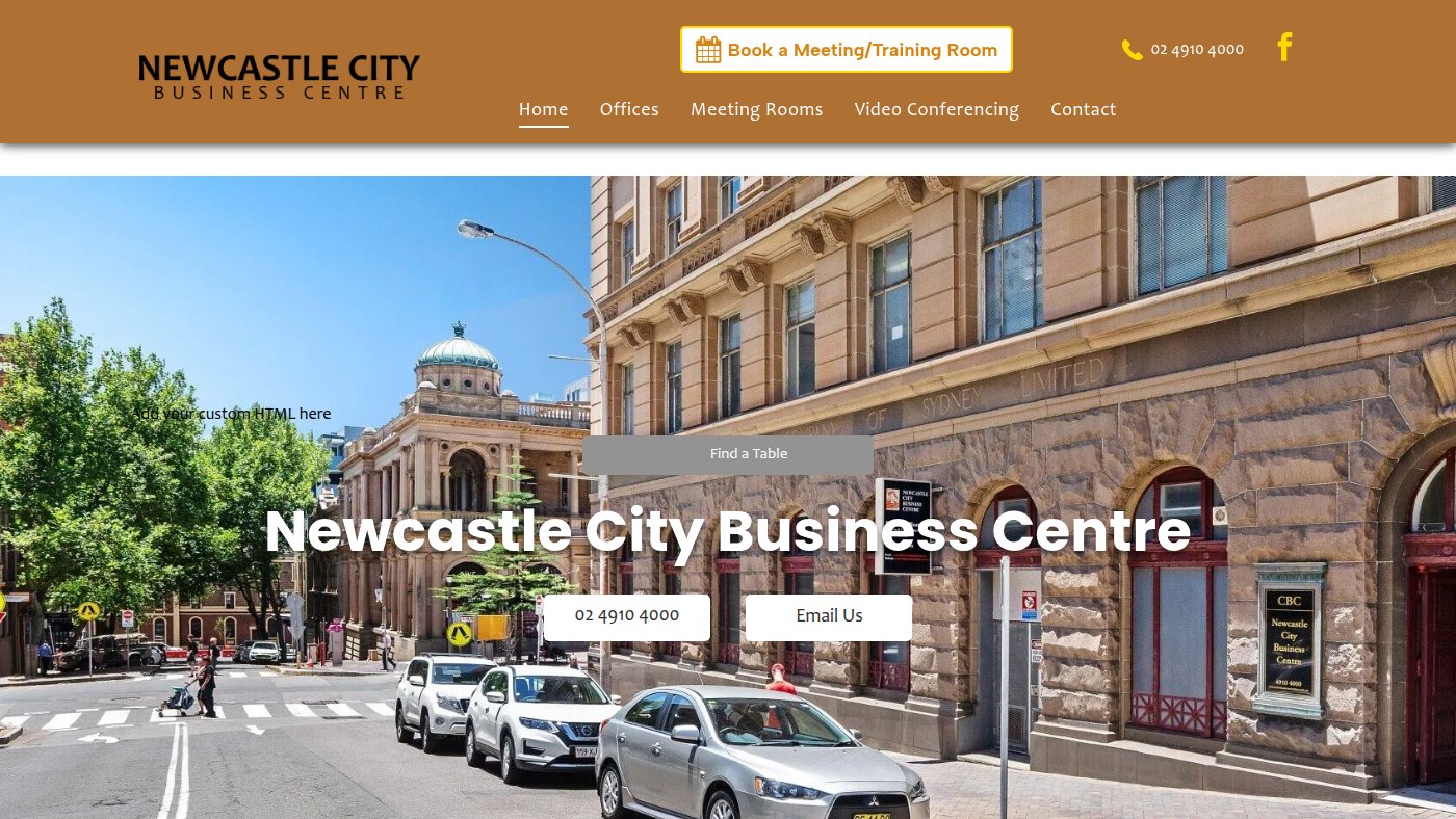 The home page of citybusinesscentre.com.au