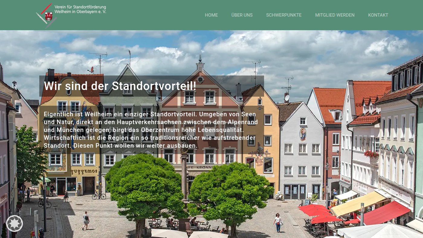 The home page of standortfoerderung-weilheim.de