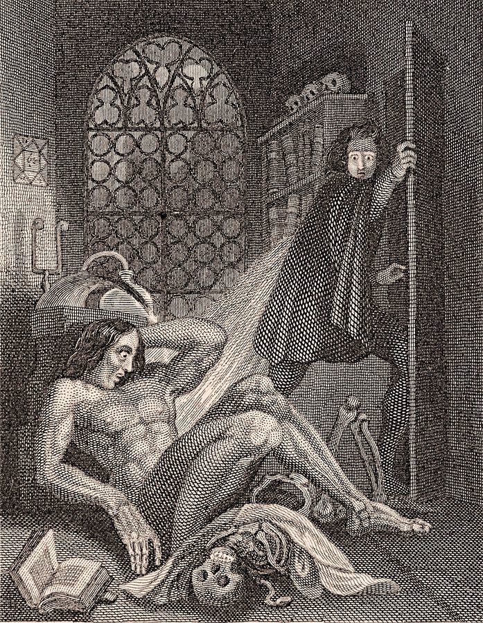 Ilustracja Theodora von Holsta z frontispisu wydania z 1831 roku