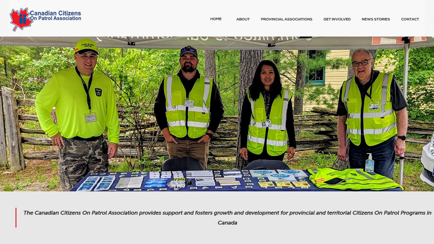 The home page of ccopa.ca