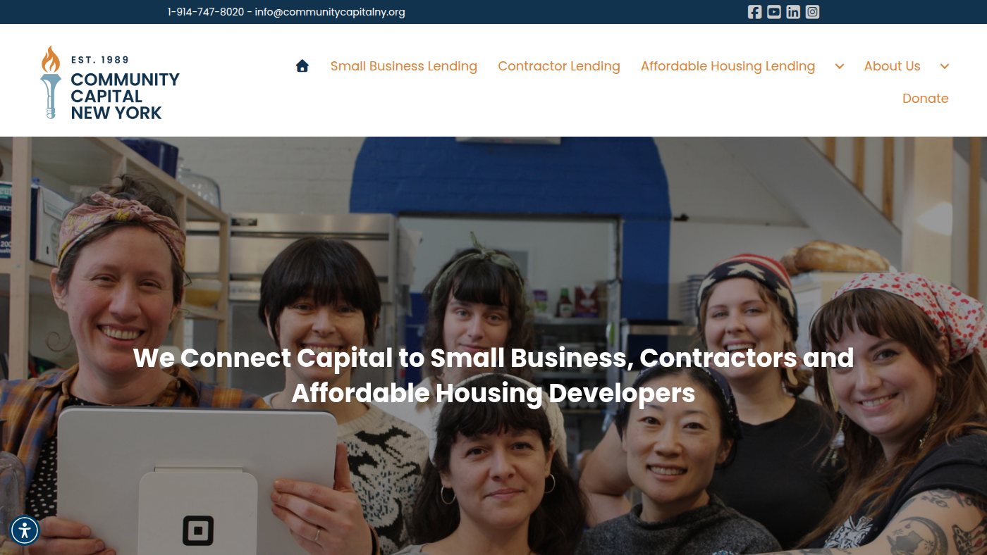 The home page of communitycapitalny.org