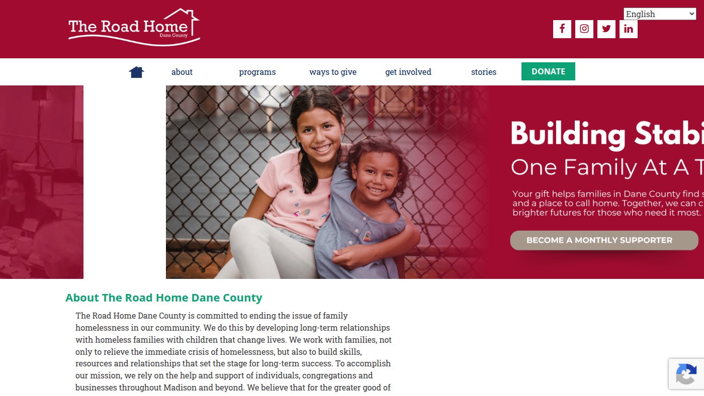 The home page of trhome.org