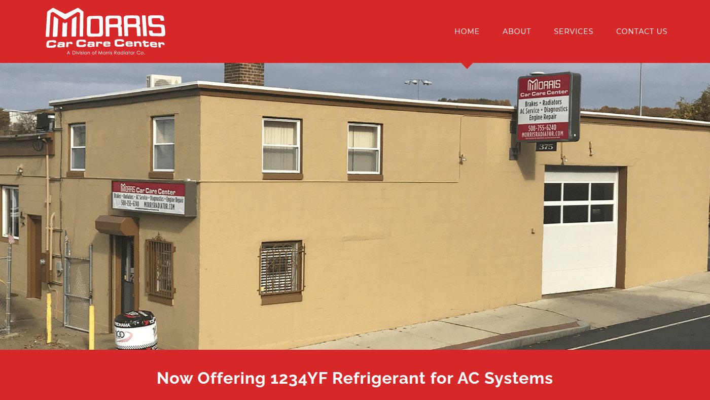 The home page of morrisradiator.com