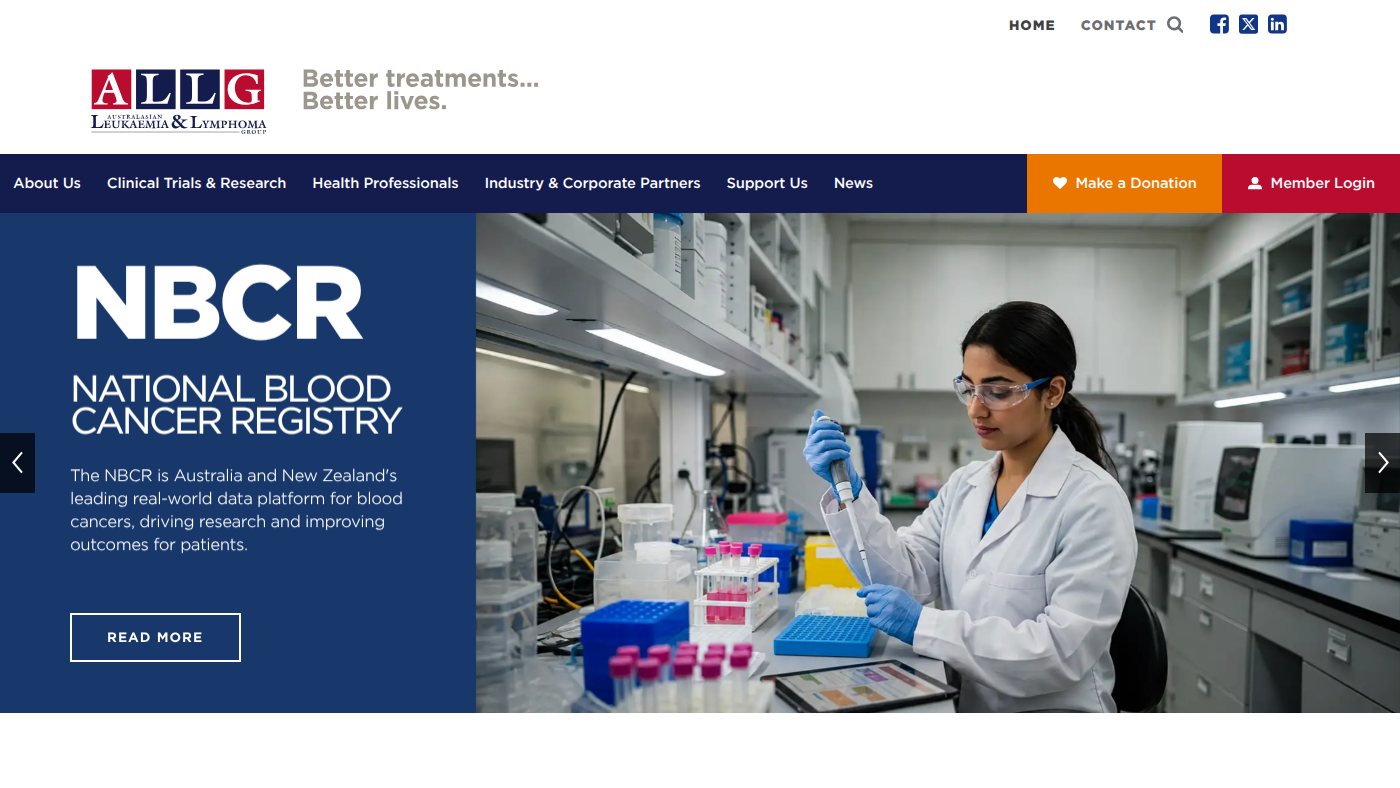 The home page of allg.org.au