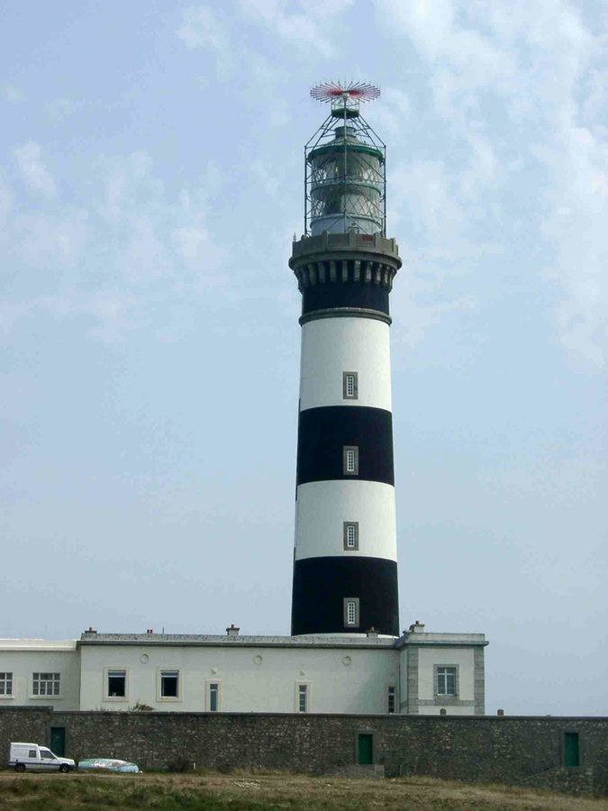 The Créac'h Lighthouse in Ouessant, France