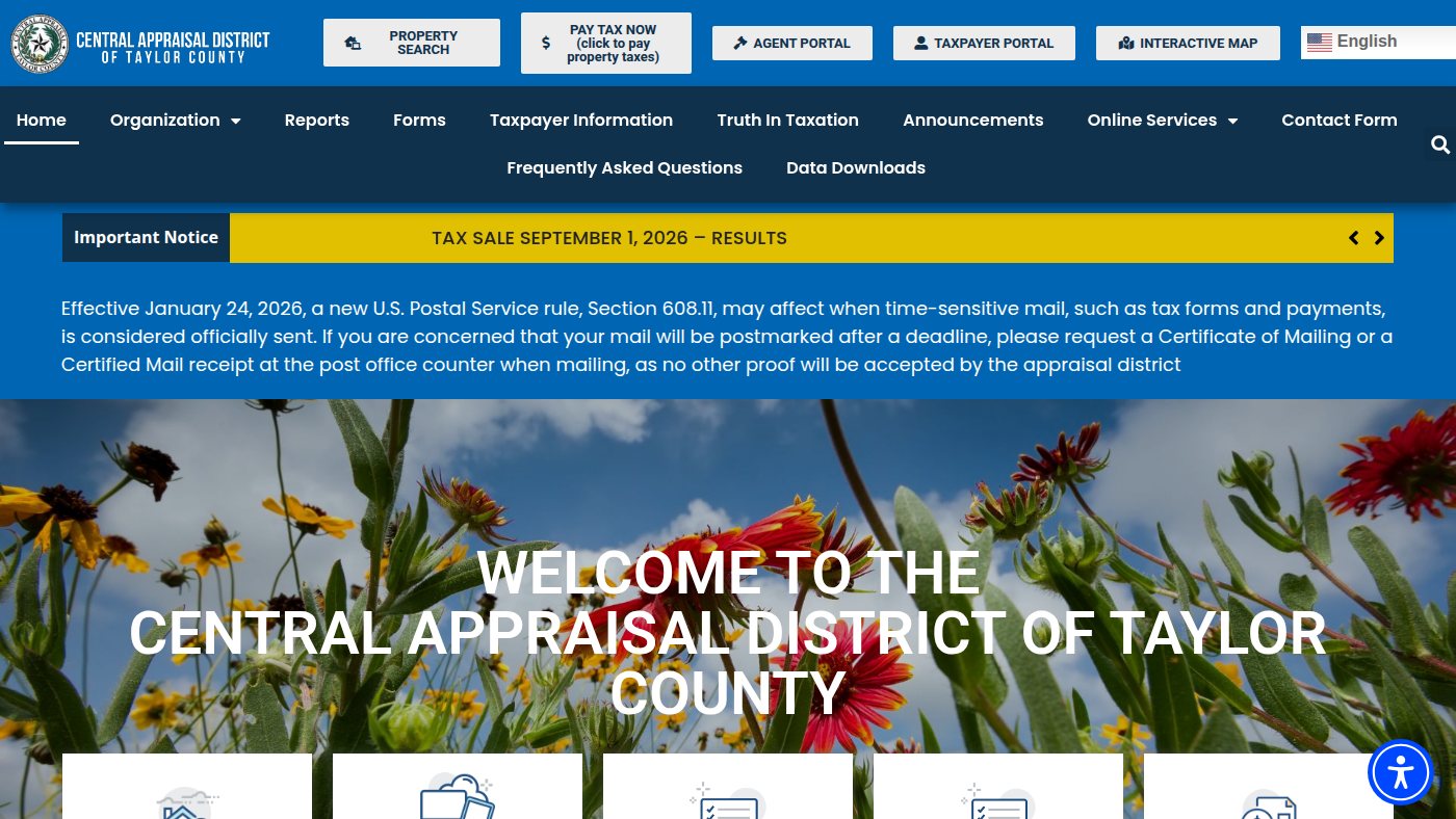 The home page of taylor-cad.org