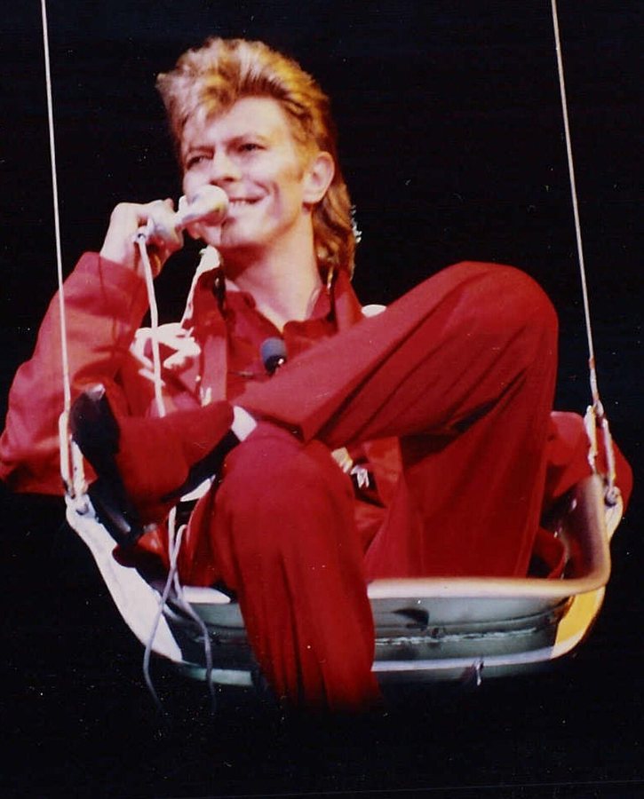 David Bowie w 1987 roku