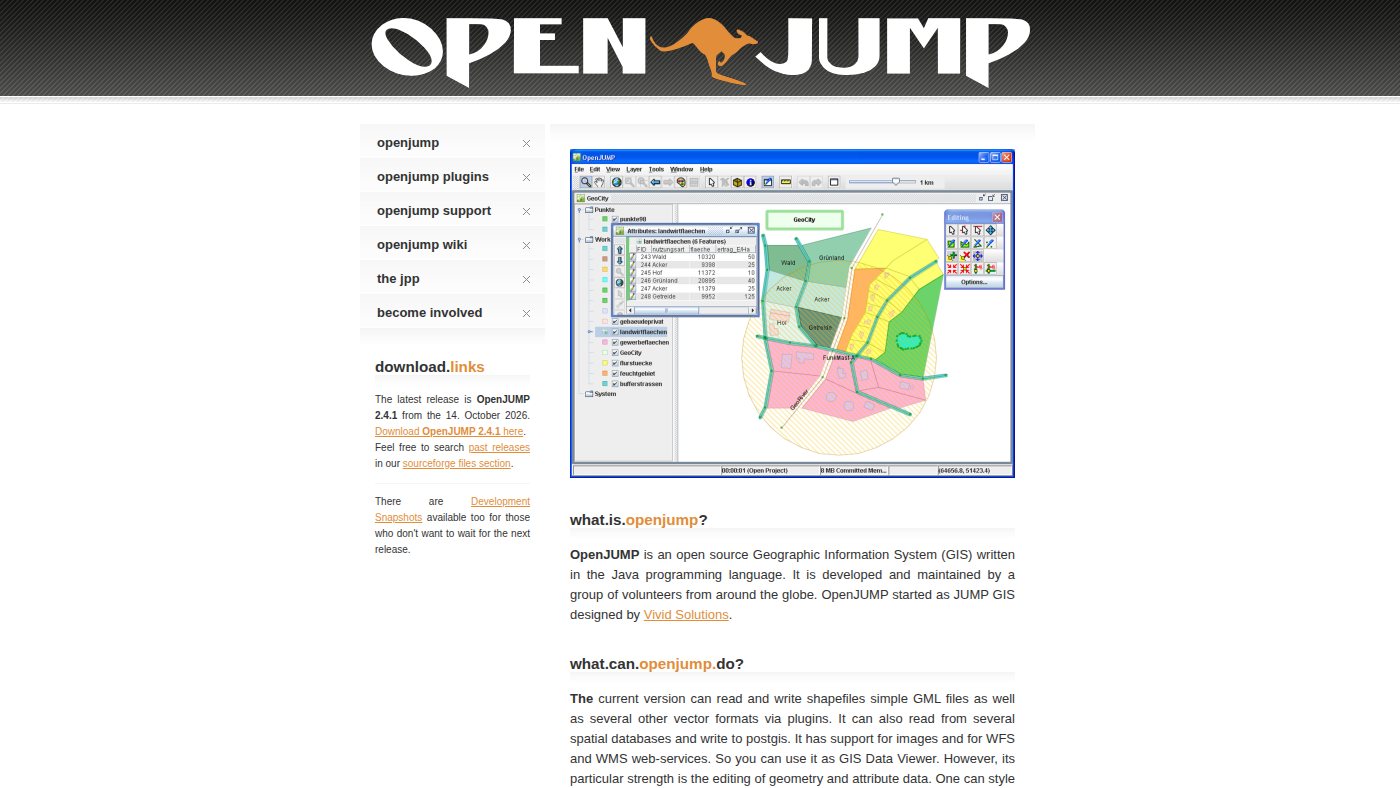 The home page of openjump.org