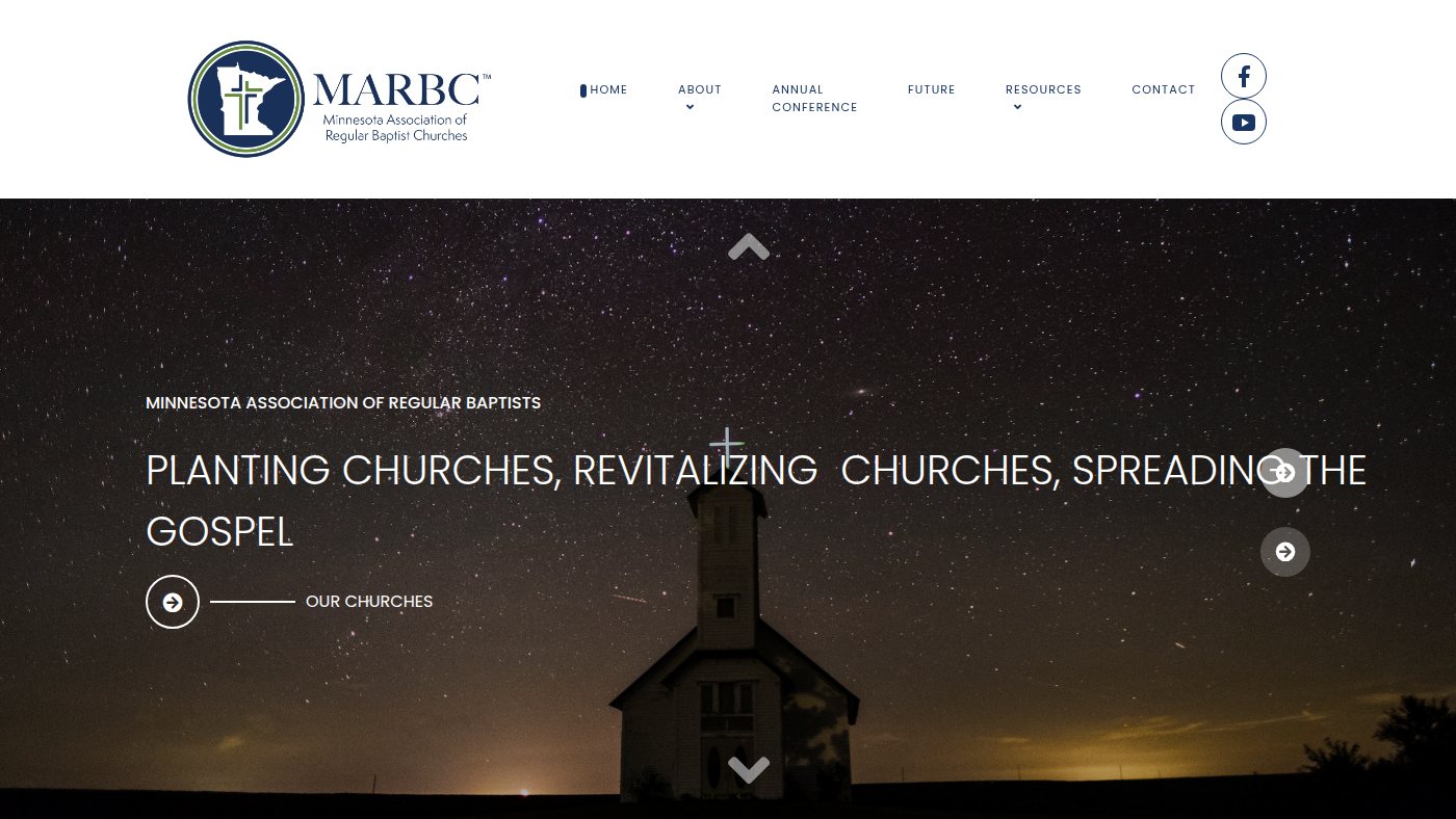 The home page of marbc.org