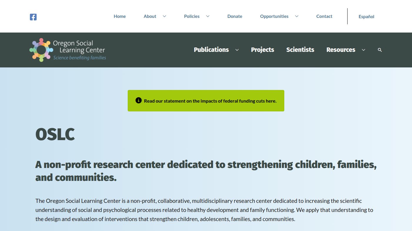 The home page of oslc.org
