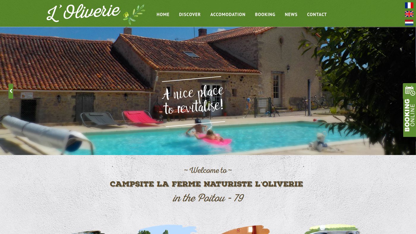 The home page of oliverie.com