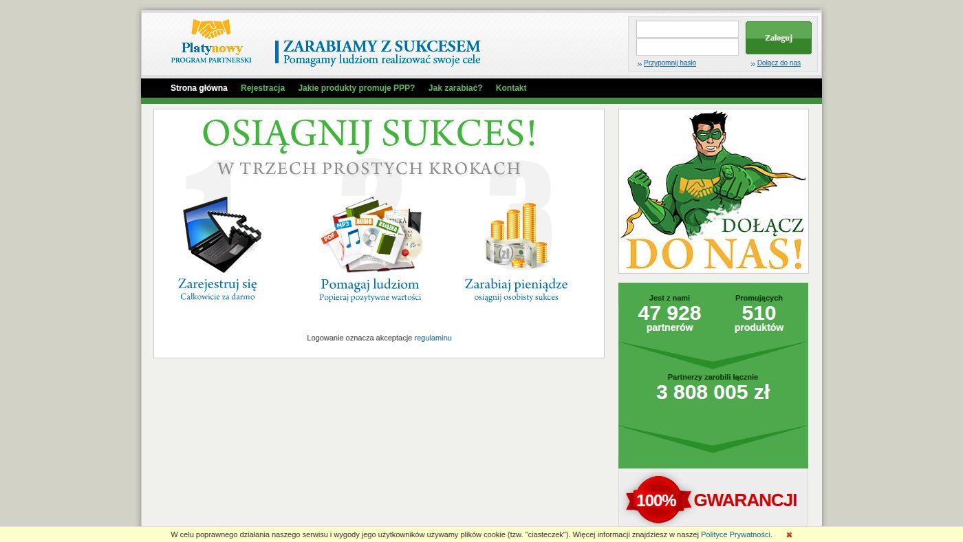 The home page of pp.zlotemysli.pl