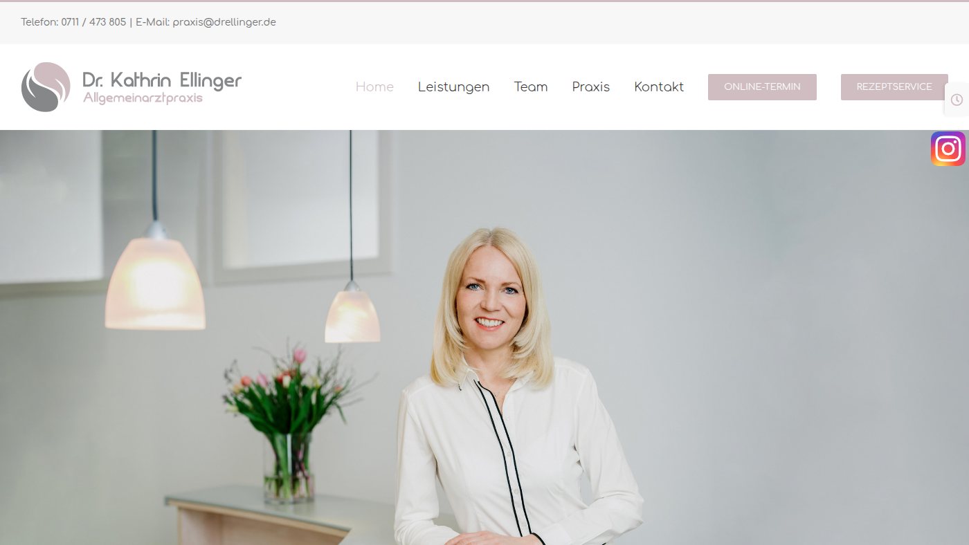 The home page of drellinger.de