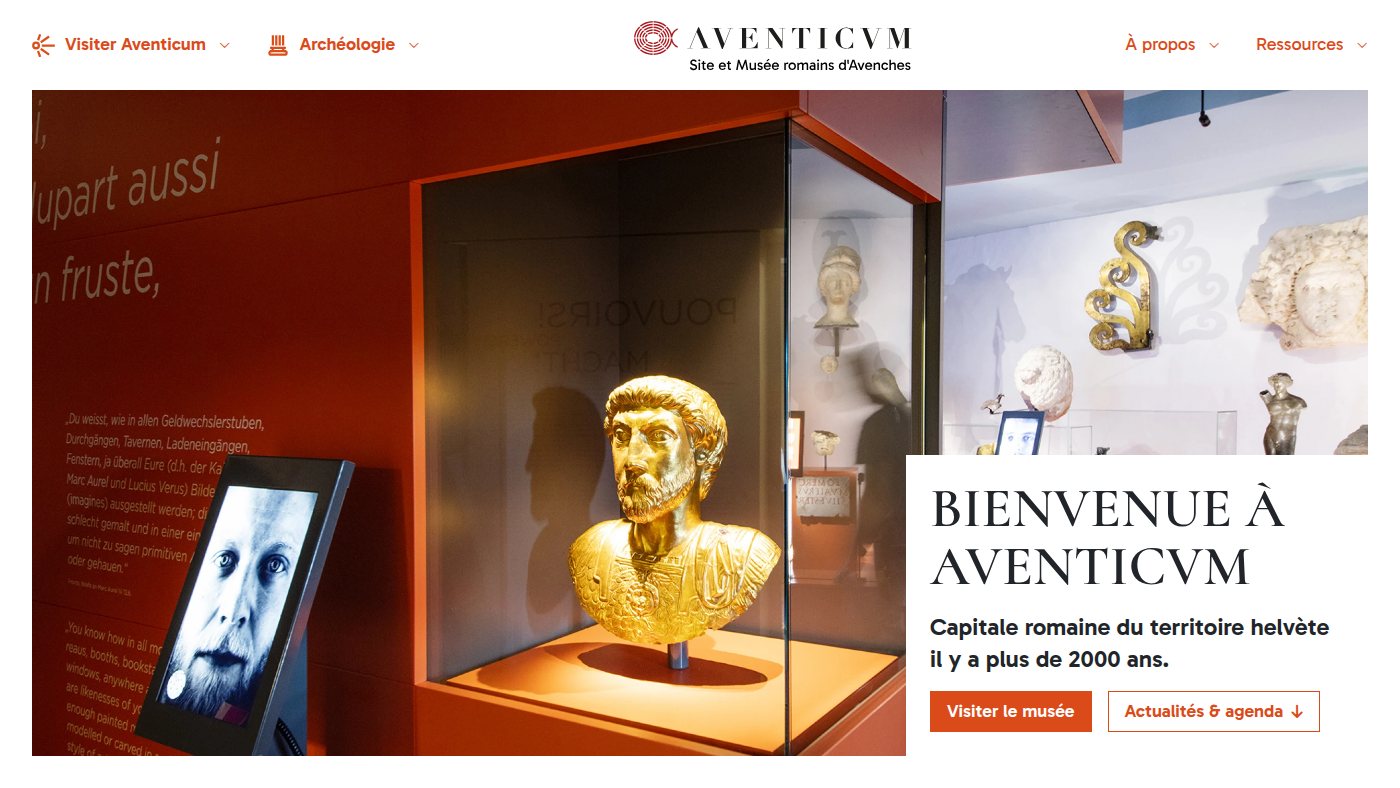 The home page of aventicum.org
