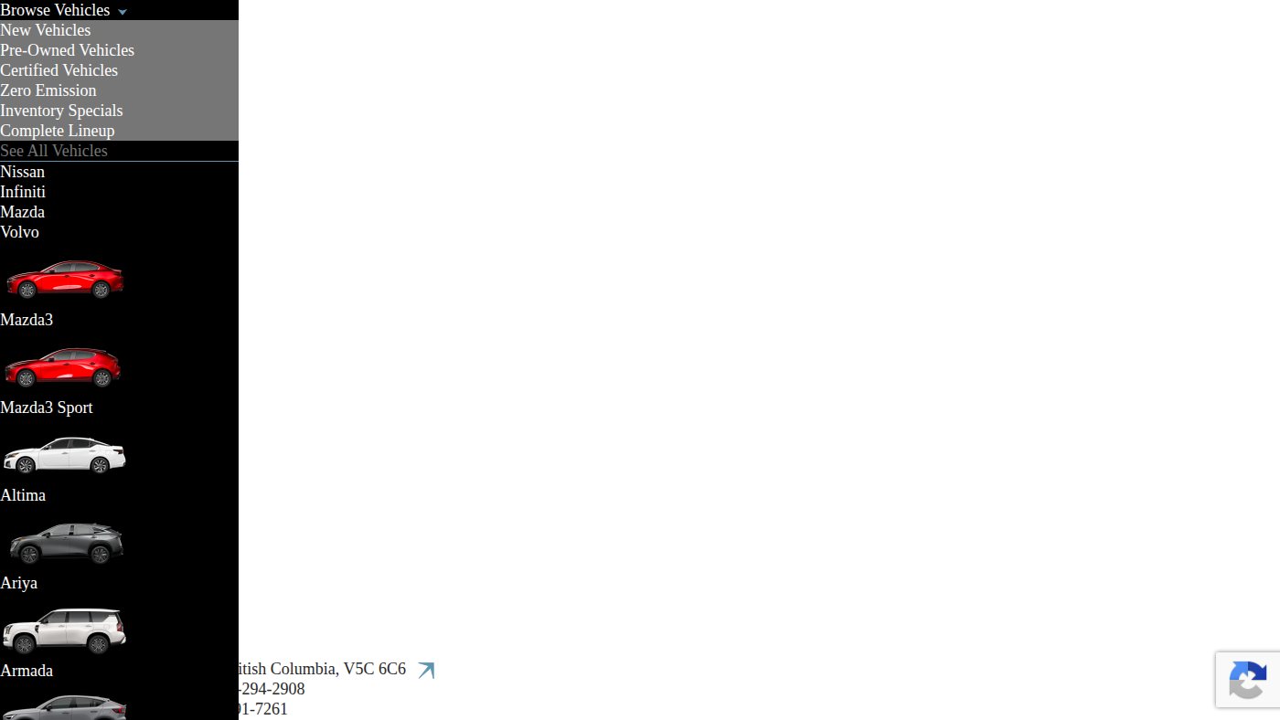 The home page of morreyauto.com