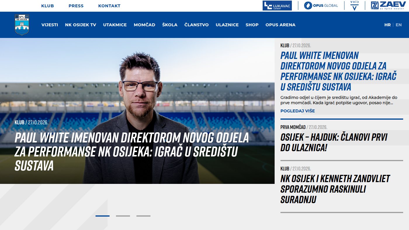 The home page of nk-osijek.hr