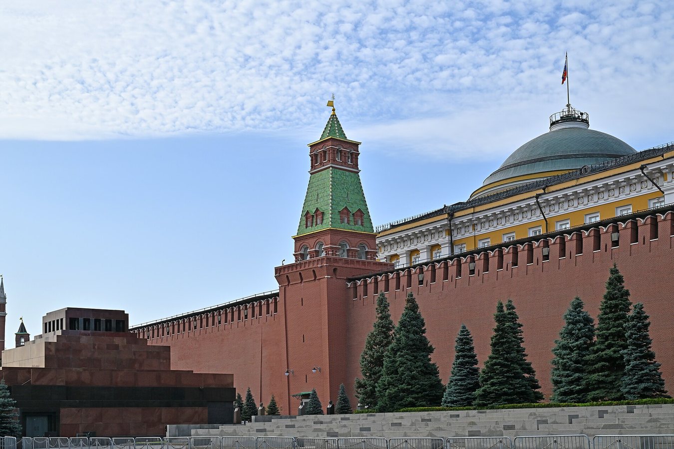 Moscow - August 2025 - Kremlin Wall, Senate Palace, Senate Tower1