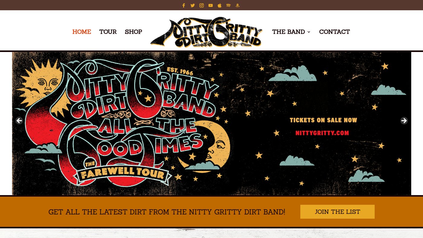 The home page of nittygritty.com