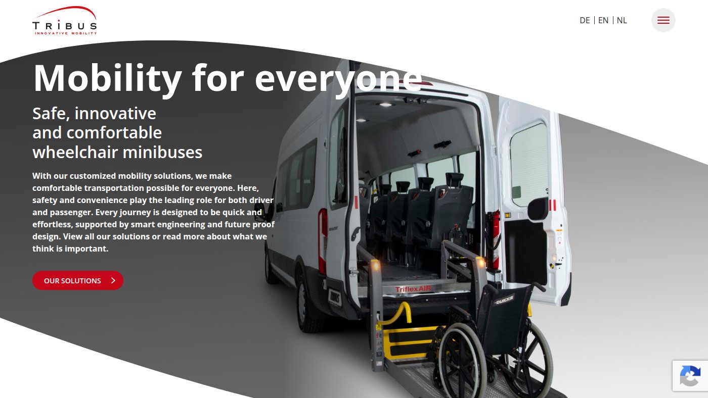 The home page of tribus-group.com