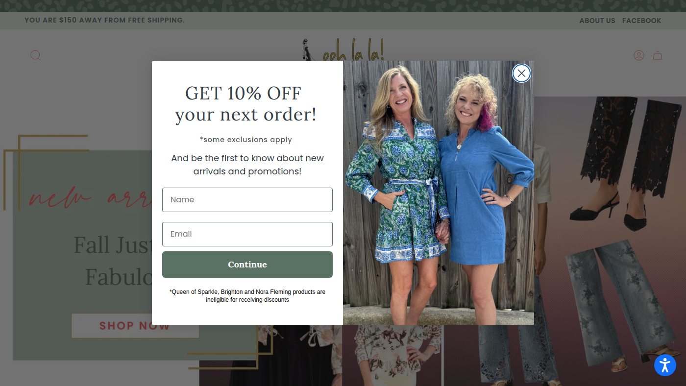 The home page of oohlalatx.com