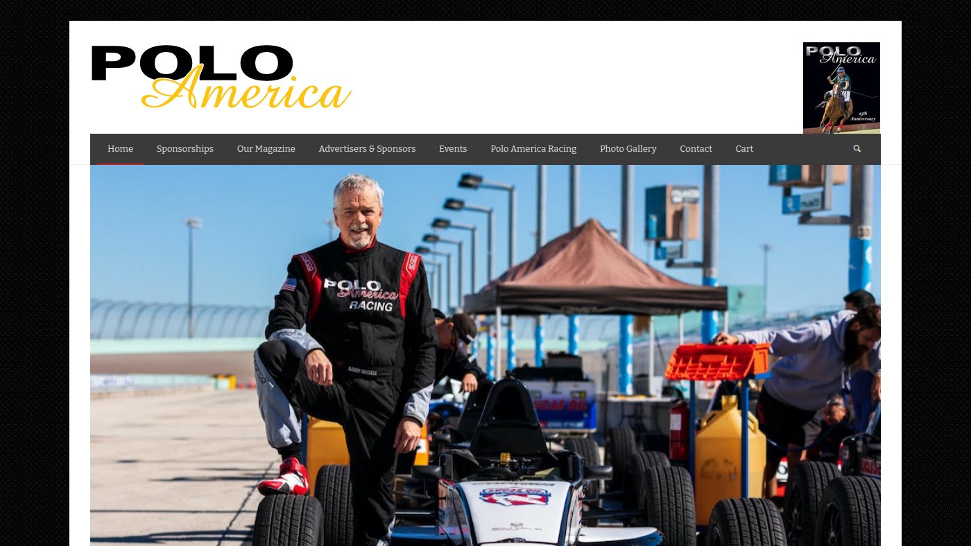 The home page of poloamerica.com