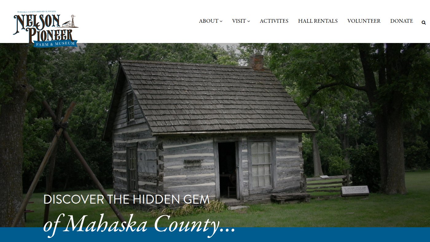The home page of nelsonpioneer.org