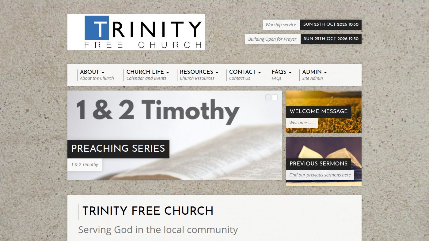 The home page of trinity-manningtree.org.uk