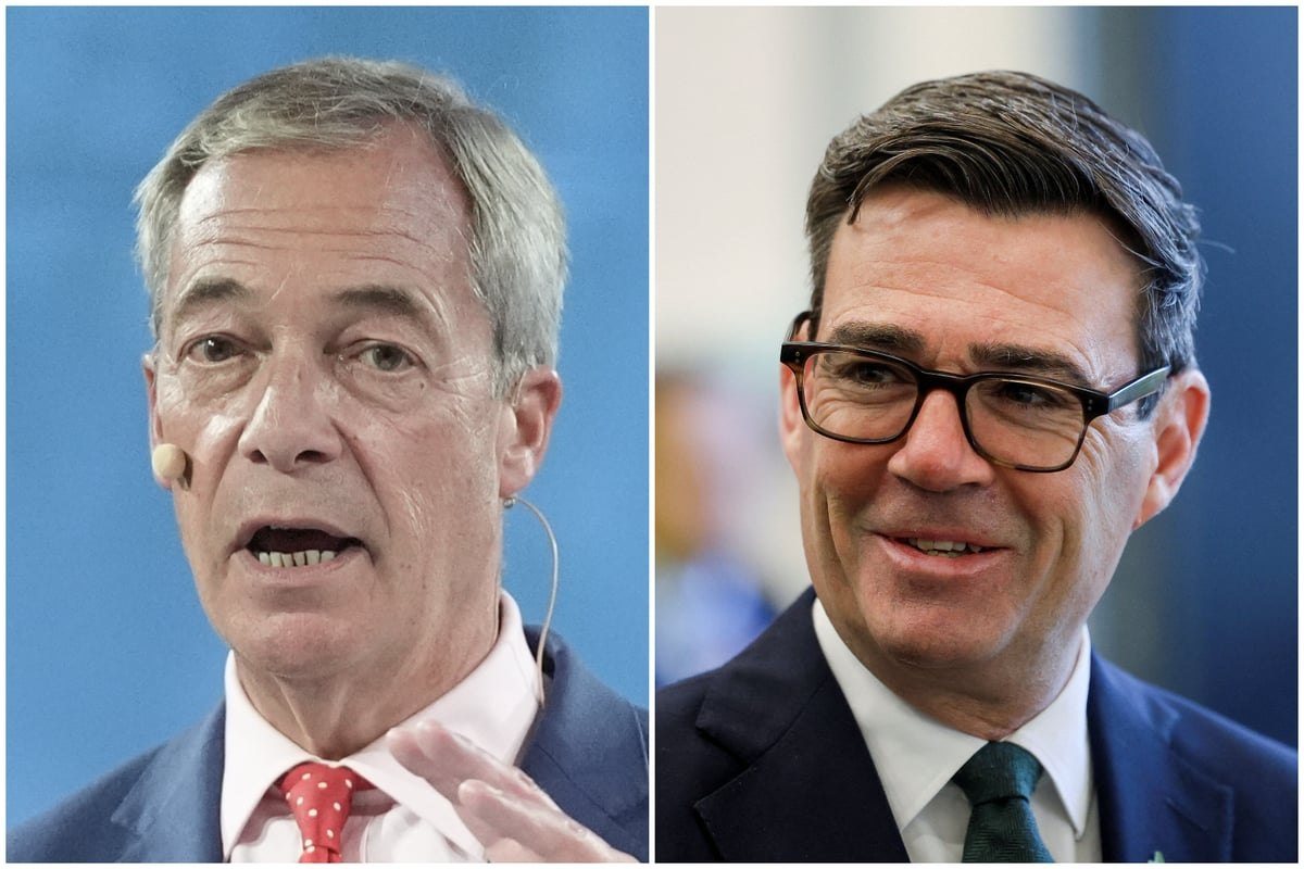 Burnham and Farage in angry Brexit bust-up as UK and EU officials to begin freedom of movement talks