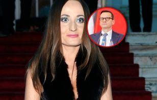 Zapytała Morawieckiego o Kaczyńskiego. Nagranie niesie się po sieci