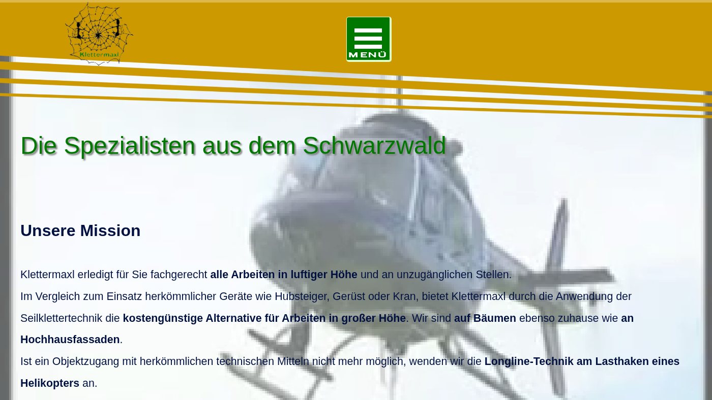 The home page of klettermaxl.de
