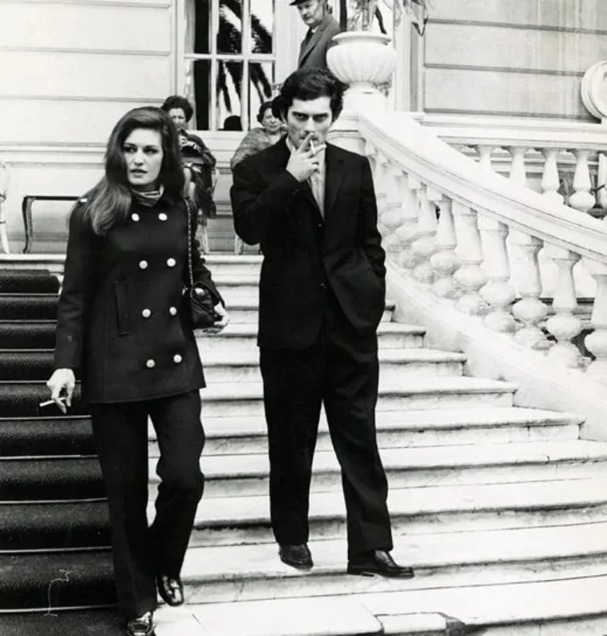 Dalida with Luigi Tenco in January 1967