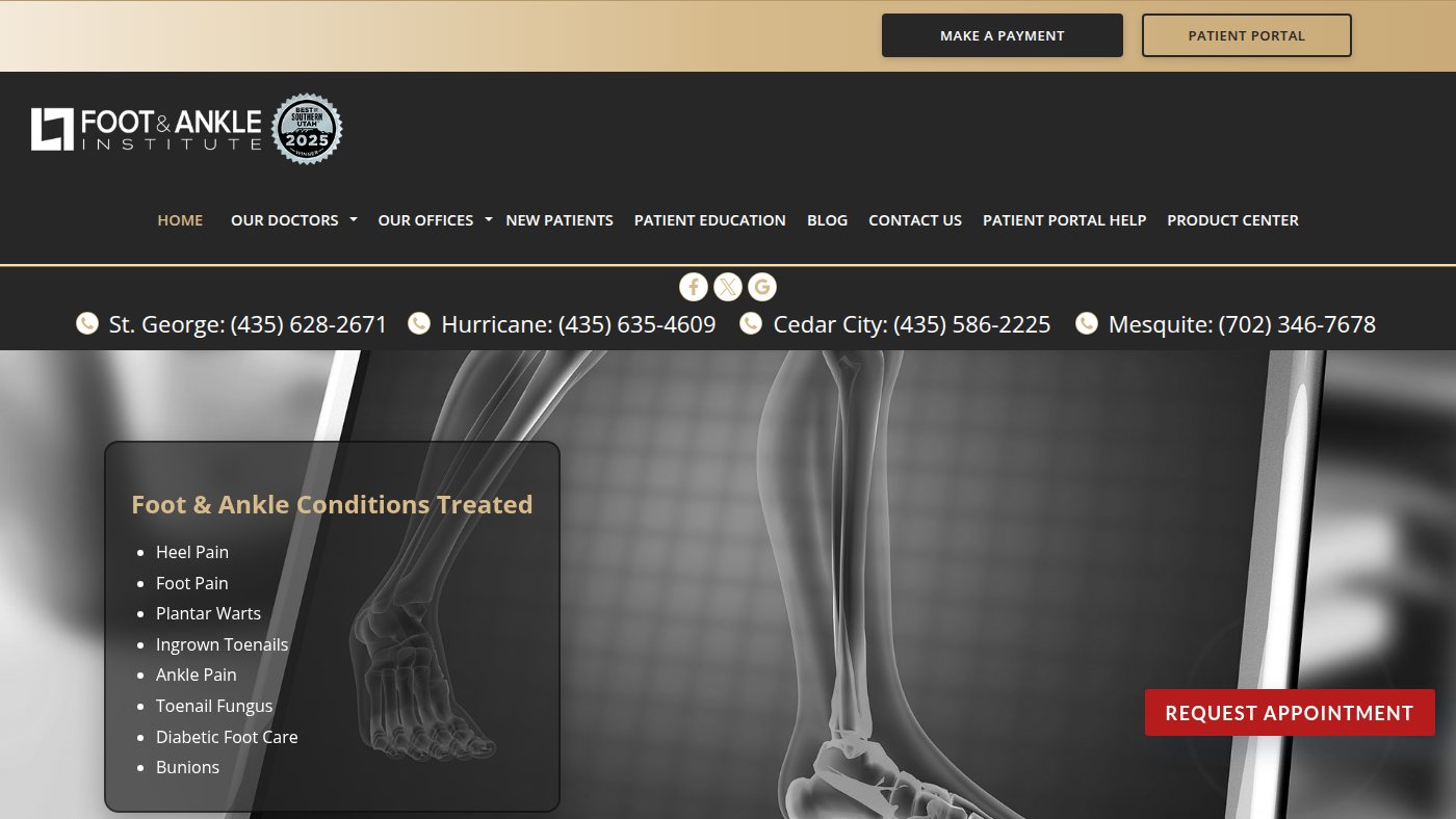 The home page of feetnet.com