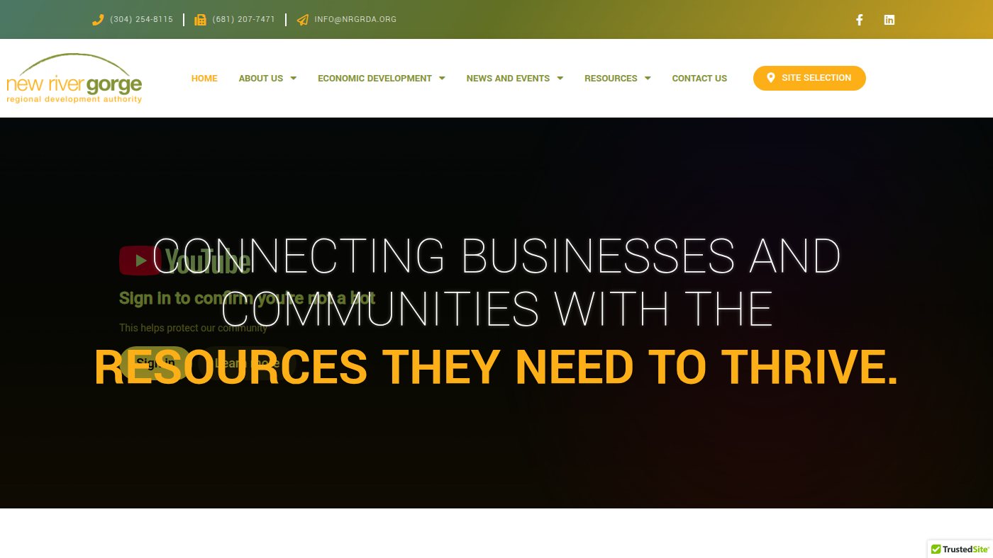 The home page of nrgrda.org